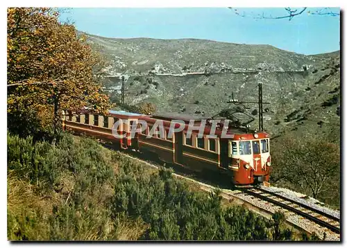 Moderne Karte FERROVIA Genova-Casella (FGC)