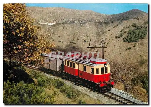 Moderne Karte FERROVIA Genova-Casella (FGC)