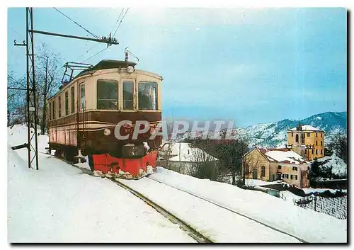 Moderne Karte FERROVIA Genova-Casella (FGC)