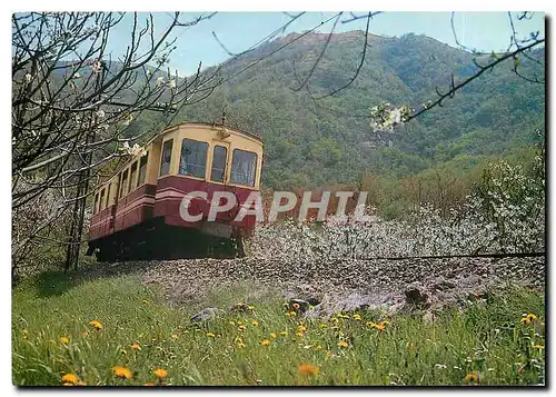 Moderne Karte FERROVIA Genova-Casella (FGC)