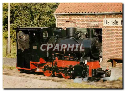 Moderne Karte DFKM  Steam Locomotive n� 7 Schwartzkopff 1936  0-4-0