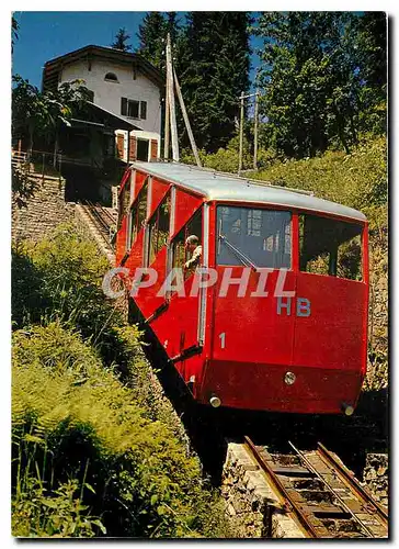 Cartes postales moderne INTERLAKEN STATION HARDERKULM 1306 m