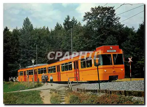 Moderne Karte SZU Sihital-Zurich-Uetliberg-Bahn