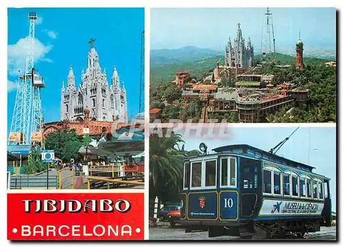 Cartes postales moderne BARCELONA Tibidabo
