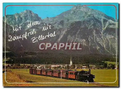 Cartes postales moderne Mit der Zillertalbahnins Zillerinler Alpenparadies
