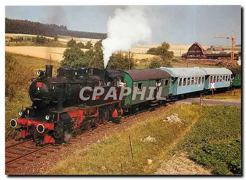 Cartes postales moderne HESSENCOURRIER  steam locomotive HC 206