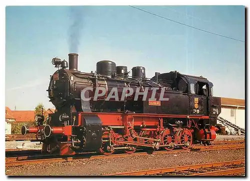 Cartes postales moderne HESSENCOURRIER  steam locomotive HC 206