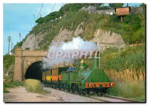 Moderne Karte TREN DEL CENTENARI