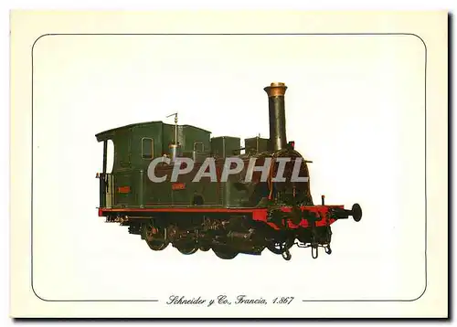 Cartes postales moderne Train Schneider y Co Francia 1 867