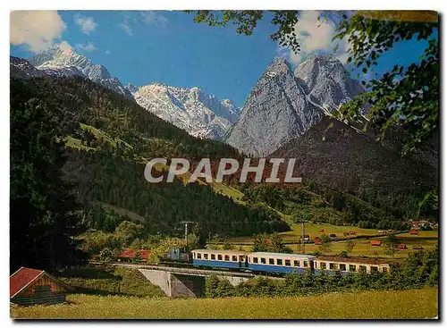 Cartes postales moderne Zugspitze-Zahnradbahn