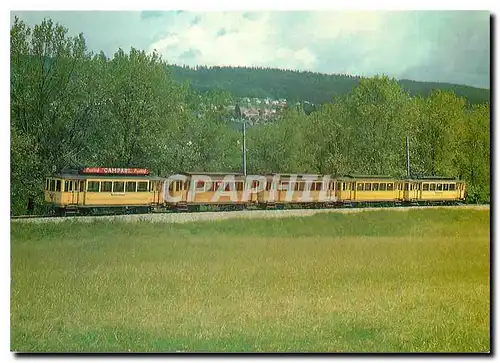 Cartes postales moderne Ligne Neuchatel-Boudry