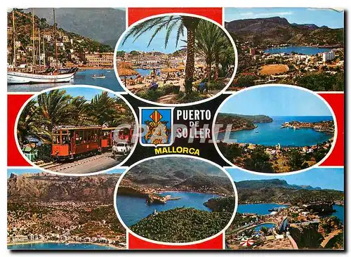 Cartes postales moderne MALLORCA PUERTO DE SOLLER