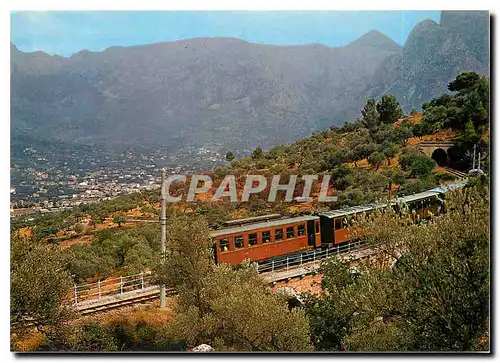 Moderne Karte MALLORCA SOLLER