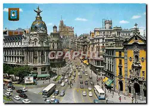 Moderne Karte MADRID Avenue Jose Antonio