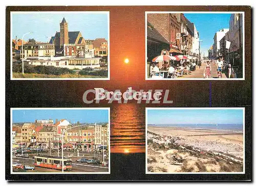 Cartes postales moderne LA CODE BELGE Bredene