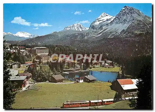 Cartes postales moderne Arosa Untersee mit Chur