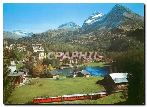 Cartes postales moderne Arosa Untersee mit Chur