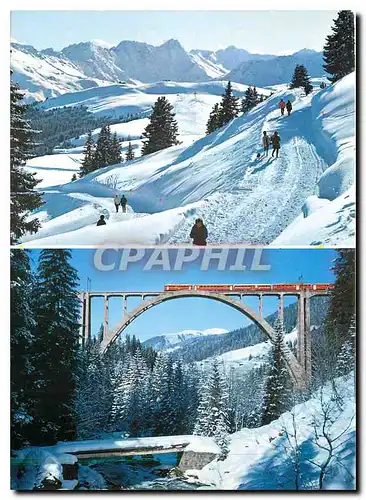 Cartes postales moderne Arosa Allenwaldstrasse