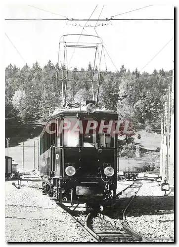 Cartes postales moderne Bce 4/4 N� 5 a la gare de St-Cergue