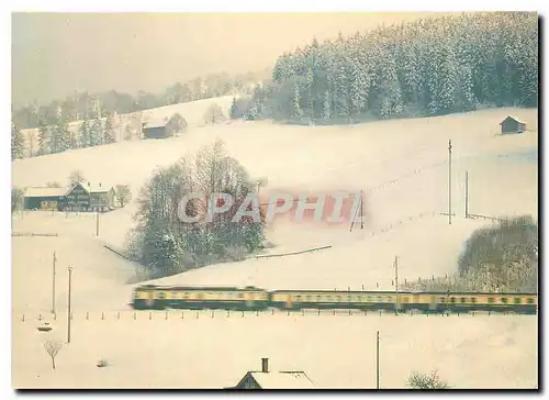 Moderne Karte BODENSEE-TOGGENBURG-BAHN