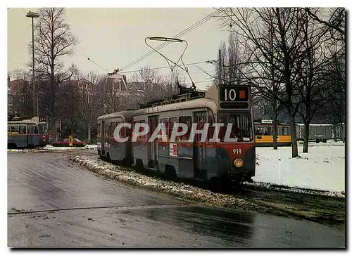 Moderne Karte Drie-assig tramstel