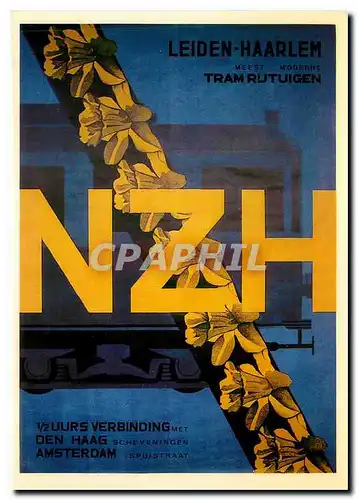 Cartes postales moderne Affiche van de N.Z.H.