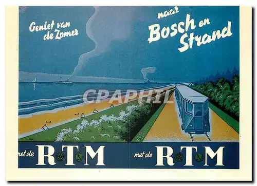 Cartes postales moderne Folder van de R.T.M.
