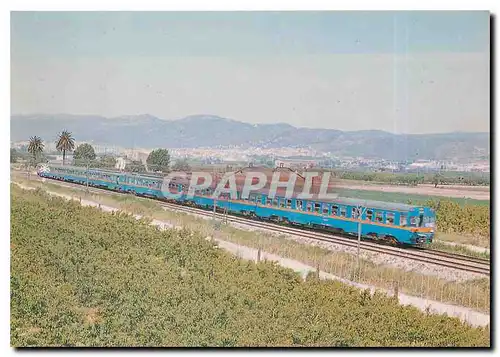 Moderne Karte CENTENARI DE L'ARRIBADA DEL FERROCARIL A VILANOVA