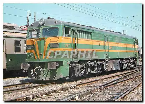 Moderne Karte Locomotora RENFE 2167