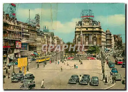 Cartes postales moderne La place de Brouck�re