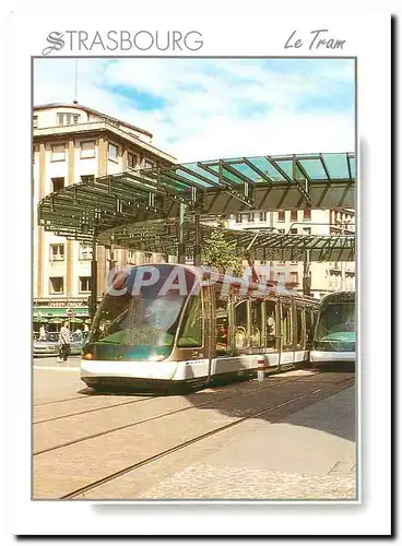 Cartes postales moderne Le tram  Place de l'homme de fer