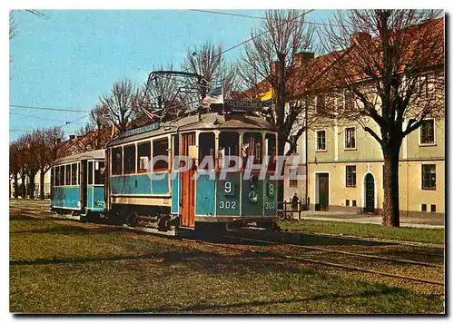 Moderne Karte Kort-tjock Langedragsvagn fran 1923