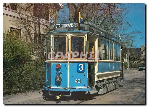 Cartes postales moderne Motorvagn 43 ar byggd1902