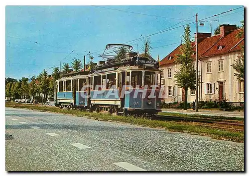 Moderne Karte Motorvagn 129 byggd1920