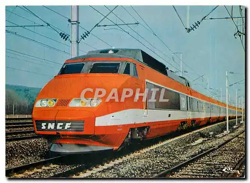 Cartes postales moderne T.G.V