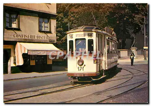 Moderne Karte CHEMINS DE FER REGIONNAUX ET URBAINS