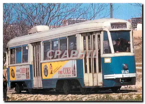 Moderne Karte Tranvia de Madrid Serie 1001 a1160