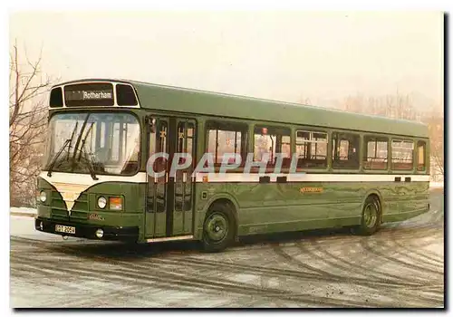 Cartes postales moderne Mexborough and Swinton Trolleybus Livery