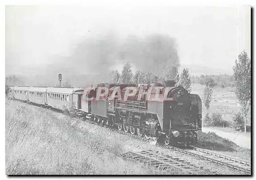 Cartes postales moderne BD2 03.10 mit Fernpersonenzug