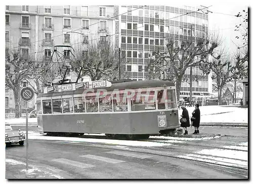 Cartes postales moderne autocar 1  1/2 decker-omnibus MAN bussing - baujhar 1972