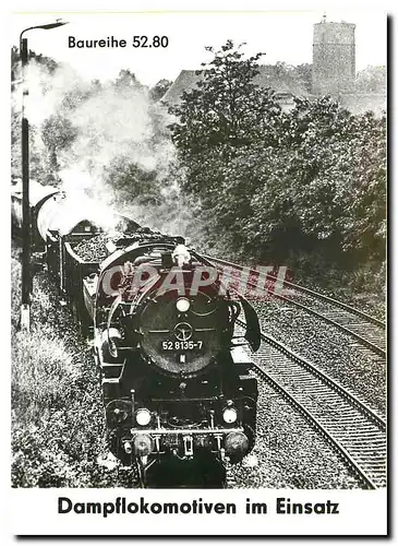 Cartes postales moderne Dampflokomotiven im Einsatz