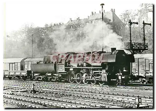 Moderne Karte Dampflokomotiven im Einsatz Boureihe 52.84