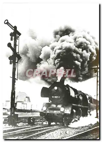 Cartes postales moderne Dampflokomotiven im Einsatz