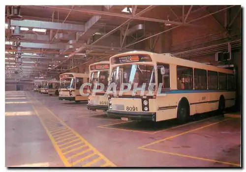 Moderne Karte Bruxelles Garage des autobus au depot d'Auderghem