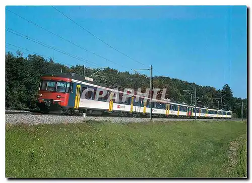 Cartes postales moderne Chemins de fer f�d�raux suisses (CFF) Rames automotrices �l�ctriques RABDe 510 pr�s de Baltenswi