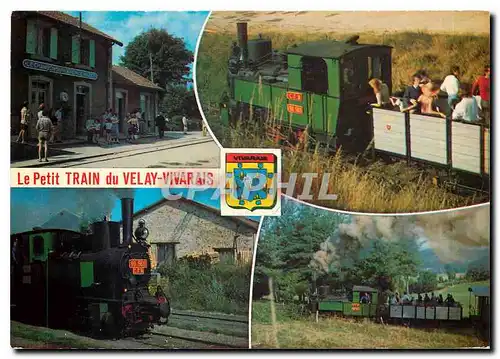 Cartes postales moderne Le petit train du Velay-Vivarais