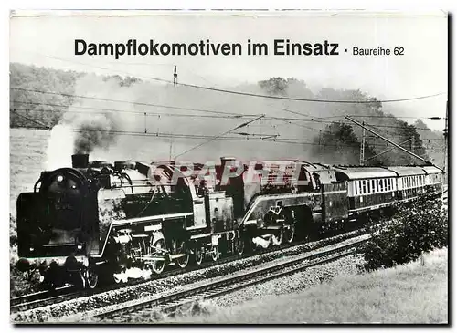 Moderne Karte Dampflokomotiven im Einsatz