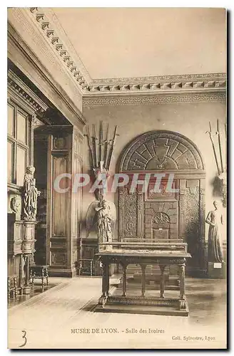 Cartes postales Musee de Lyon Salle des Ivoires