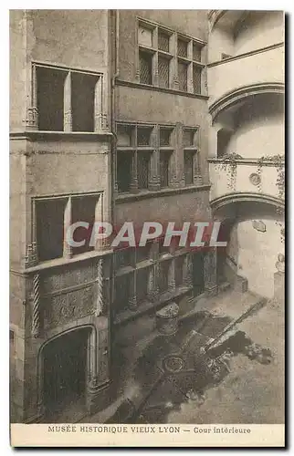 Cartes postales Musee Historique Vieux Lyon Cour Interieure