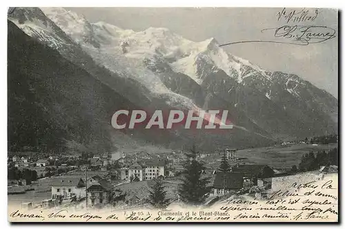 Cartes postales Chamonix et le Mont Blanc